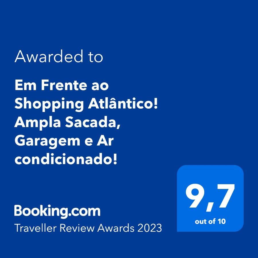 Em Frente Ao Shopping Atlantico! Com Sacada, Garagem E Ar Condicionado Apartment Balneário Camboriú Exterior foto